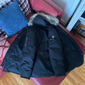 Black Polo Winter Jacket